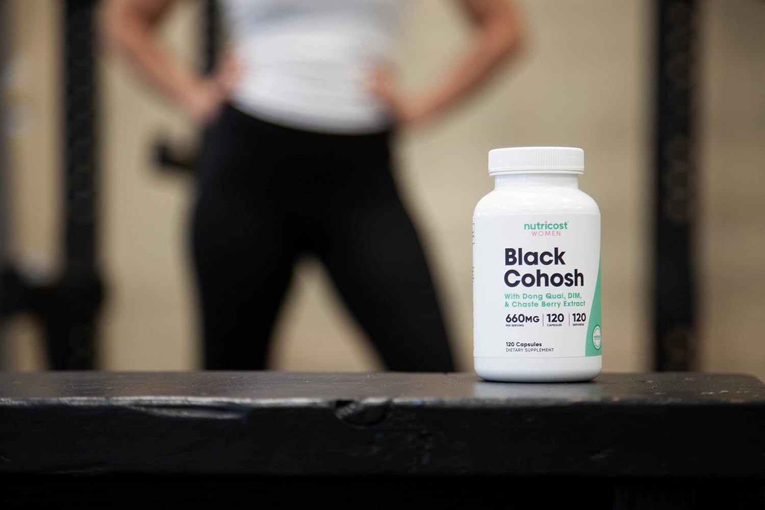 image:imageNutricost Black Cohosh for Women 660mg 120 Capsules GlutenFree