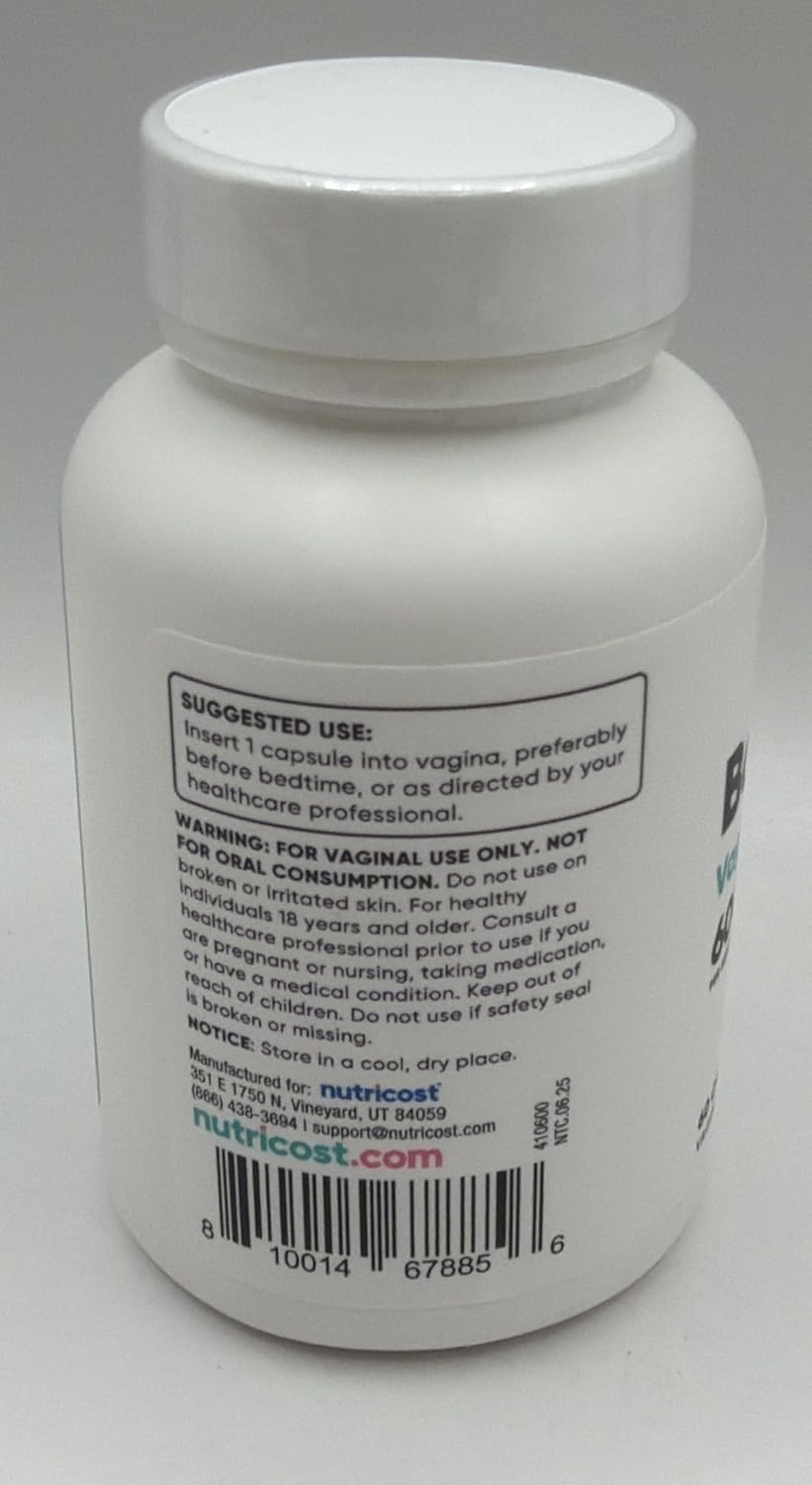 image:imageNutricost Boric Acid 600mg 30 Capsules GMOFree60 Count Pack of 1