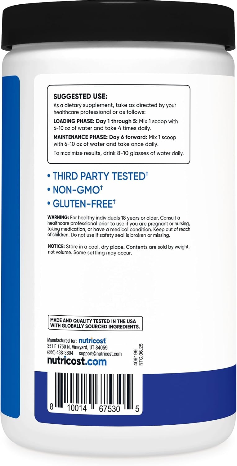 image:imageNutricost Creatine Monohydrate Micronized Powder 500G 100 ServingsBlue Raspberry
