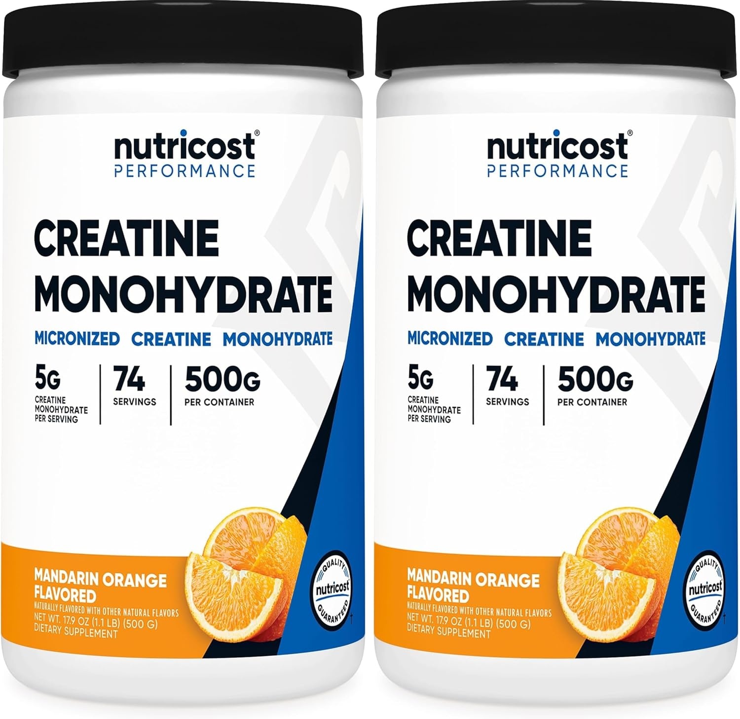 image:imageNutricost Creatine Monohydrate Micronized Powder 500G 100 ServingsMandarin Orange