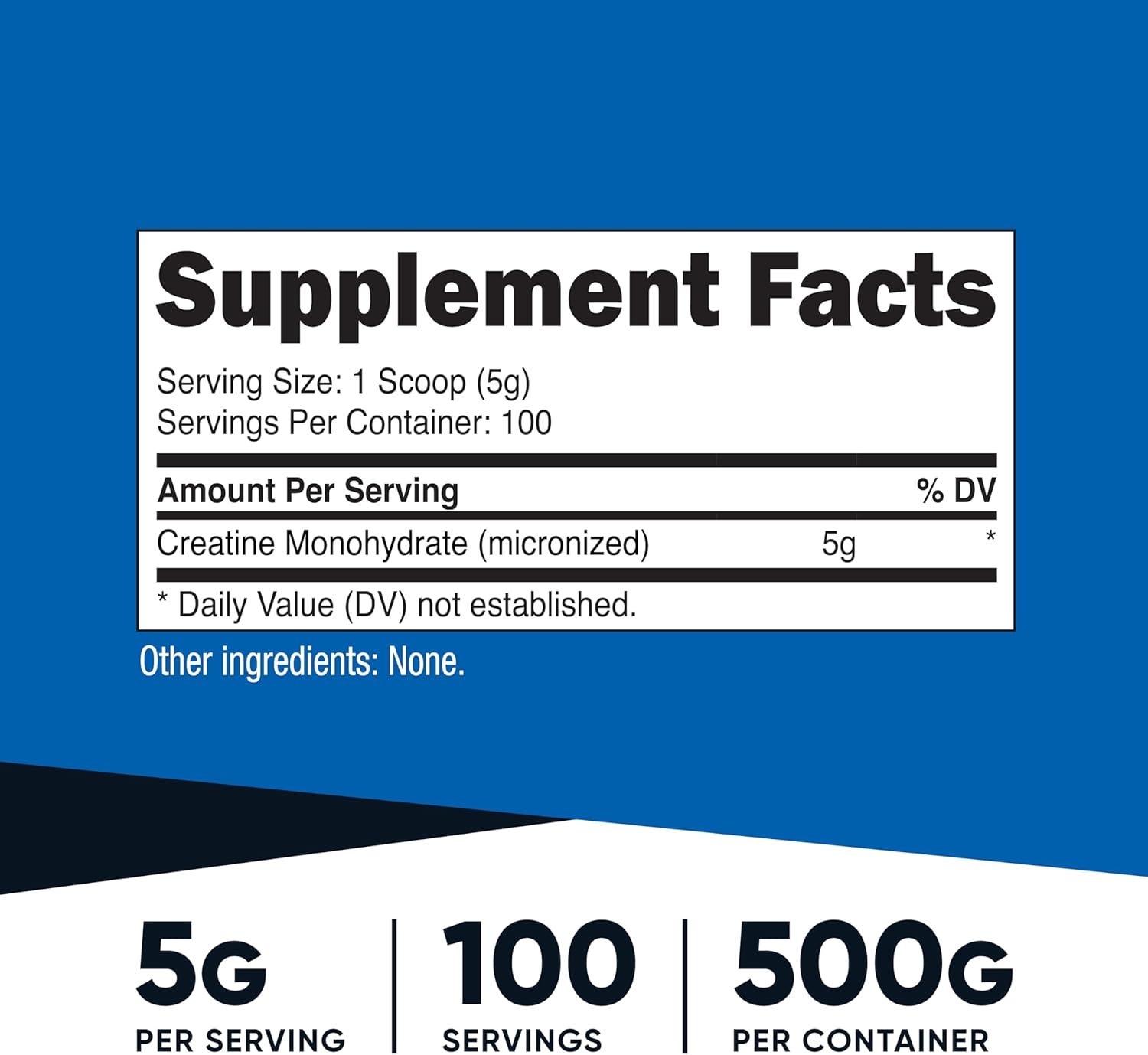 image:imageNutricost Creatine Monohydrate Micronized Powder 500G 100 ServingsUnflavored