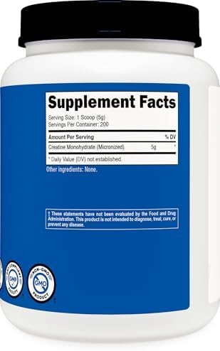 image:imageNutricost Creatine Monohydrate Micronized Powder 500G 100 ServingsUnflavored