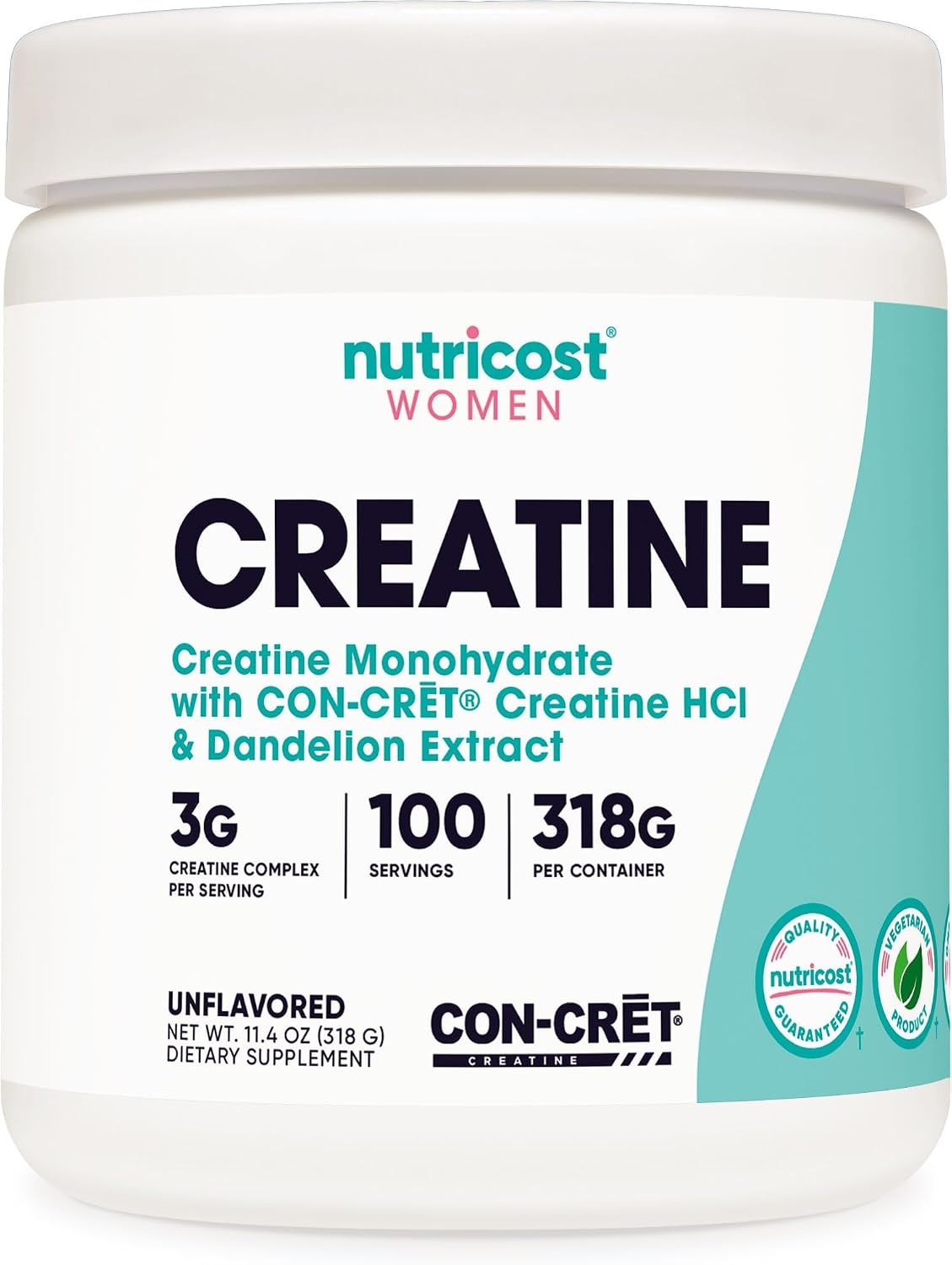 image:imageNutricost Creatine Monohydrate Powder for Women Strawberry LemonadeUnflavored