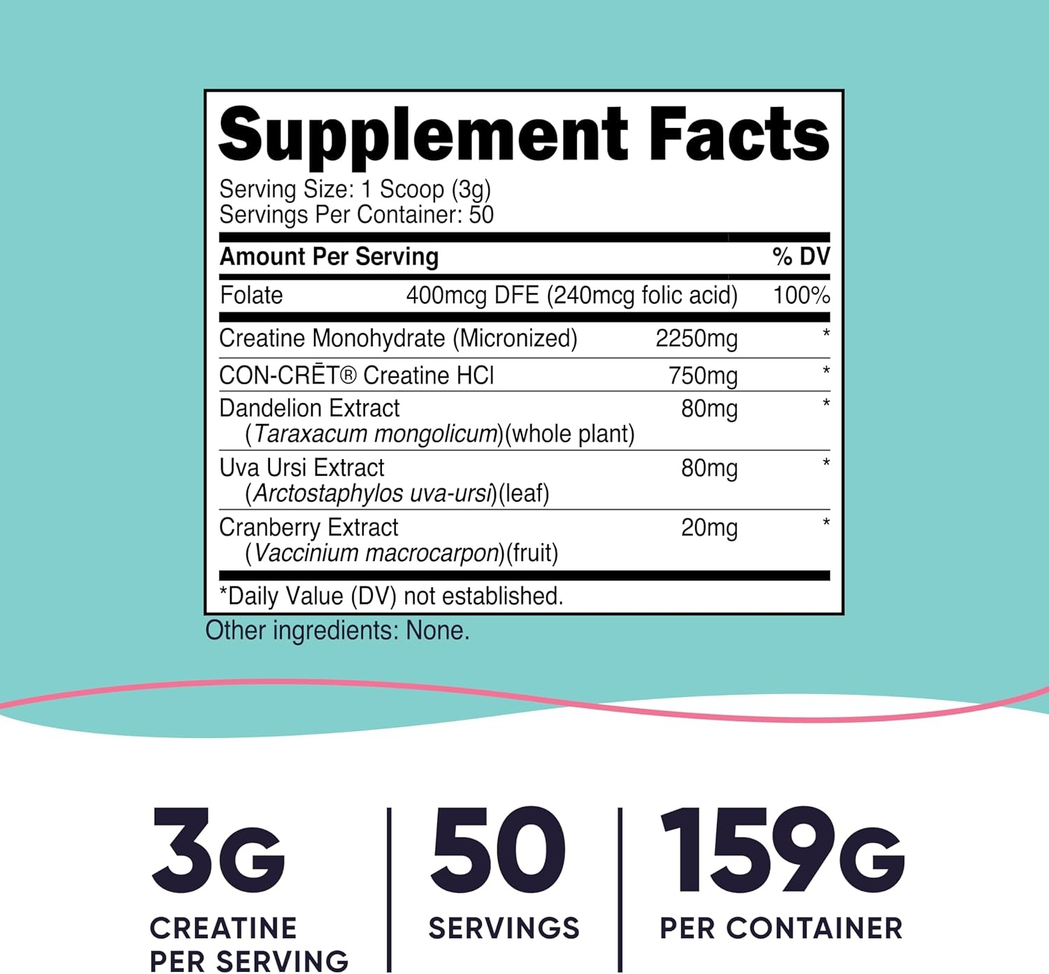 image:imageNutricost Creatine Monohydrate Powder for Women Strawberry LemonadeUnflavored