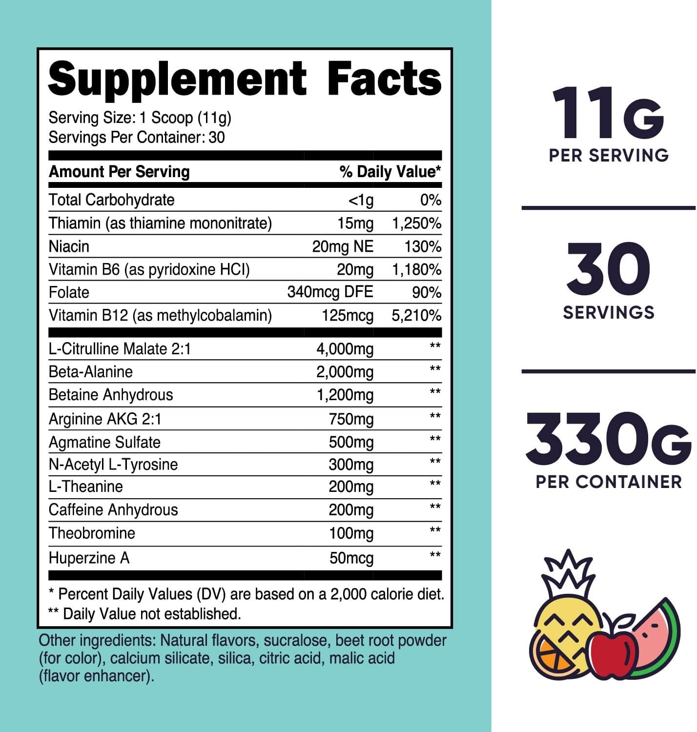 image:imageNutricost PreWorkout Powder for Women Fruit Punch 30 Servings