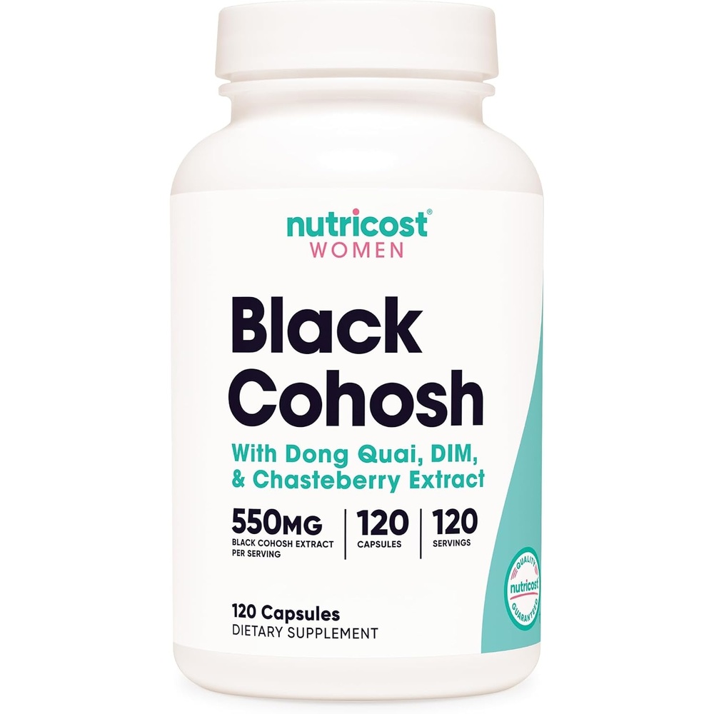 image:imageNutricost Black Cohosh for Women 660mg 120 Capsules GlutenFree