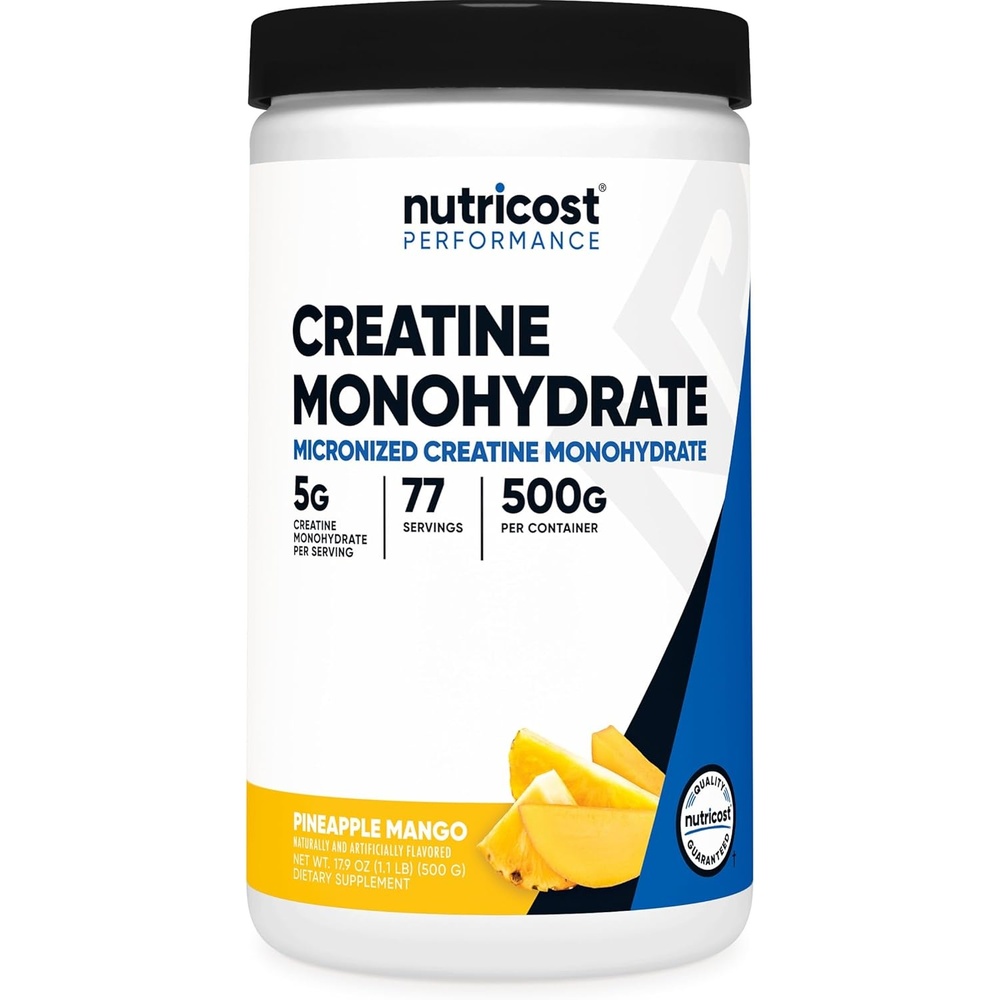 image:imageNutricost Creatine Monohydrate Micronized Powder 500G 100 ServingsPineapple Mango