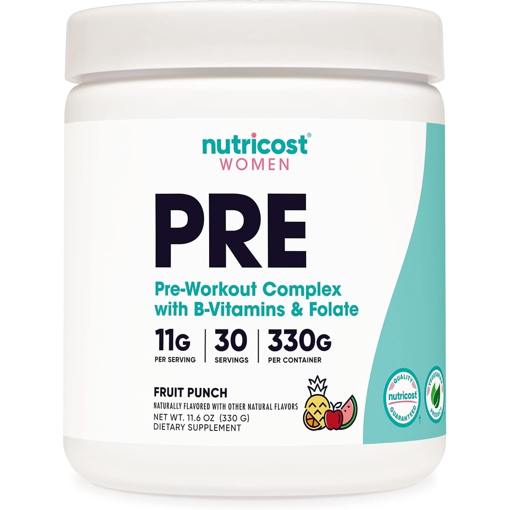 image:imageNutricost PreWorkout Powder for Women Fruit Punch 30 Servings