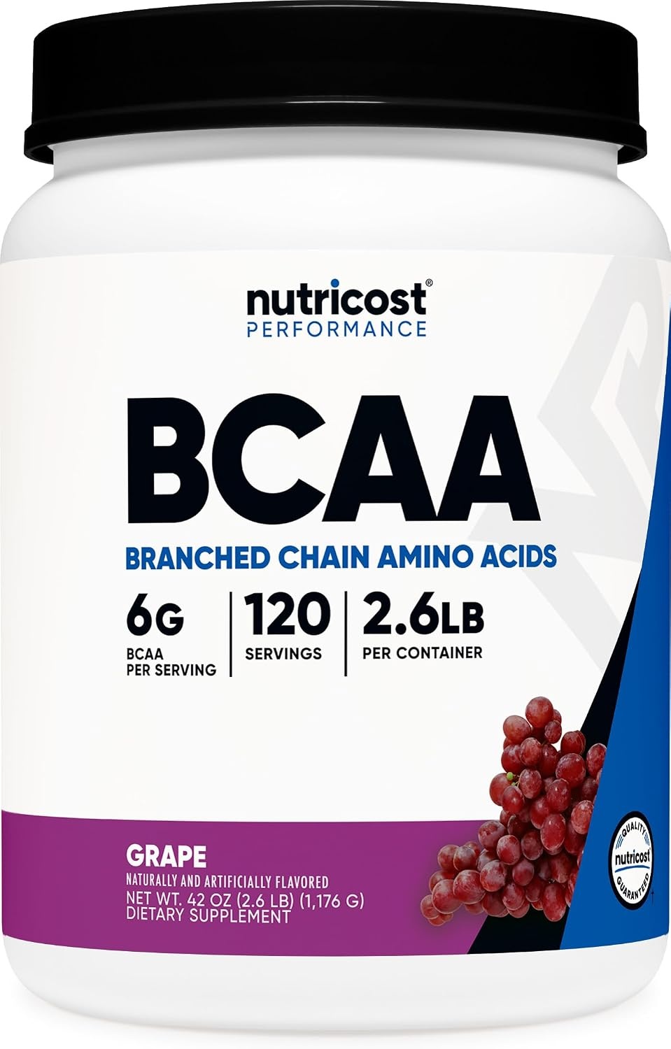 image:imageNutricost BCAA Powder Strawberry Kiwi 90 Servings Optimal 211 RatioGrape