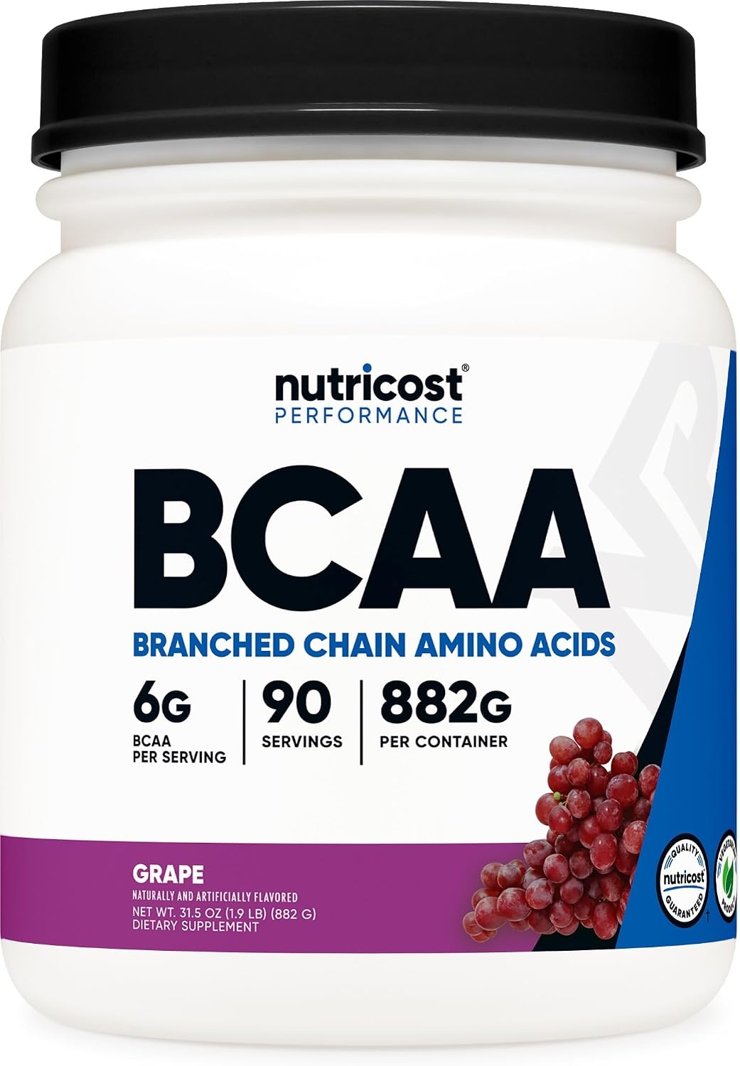 image:imageNutricost BCAA Powder Strawberry Kiwi 90 Servings Optimal 211 RatioGrape