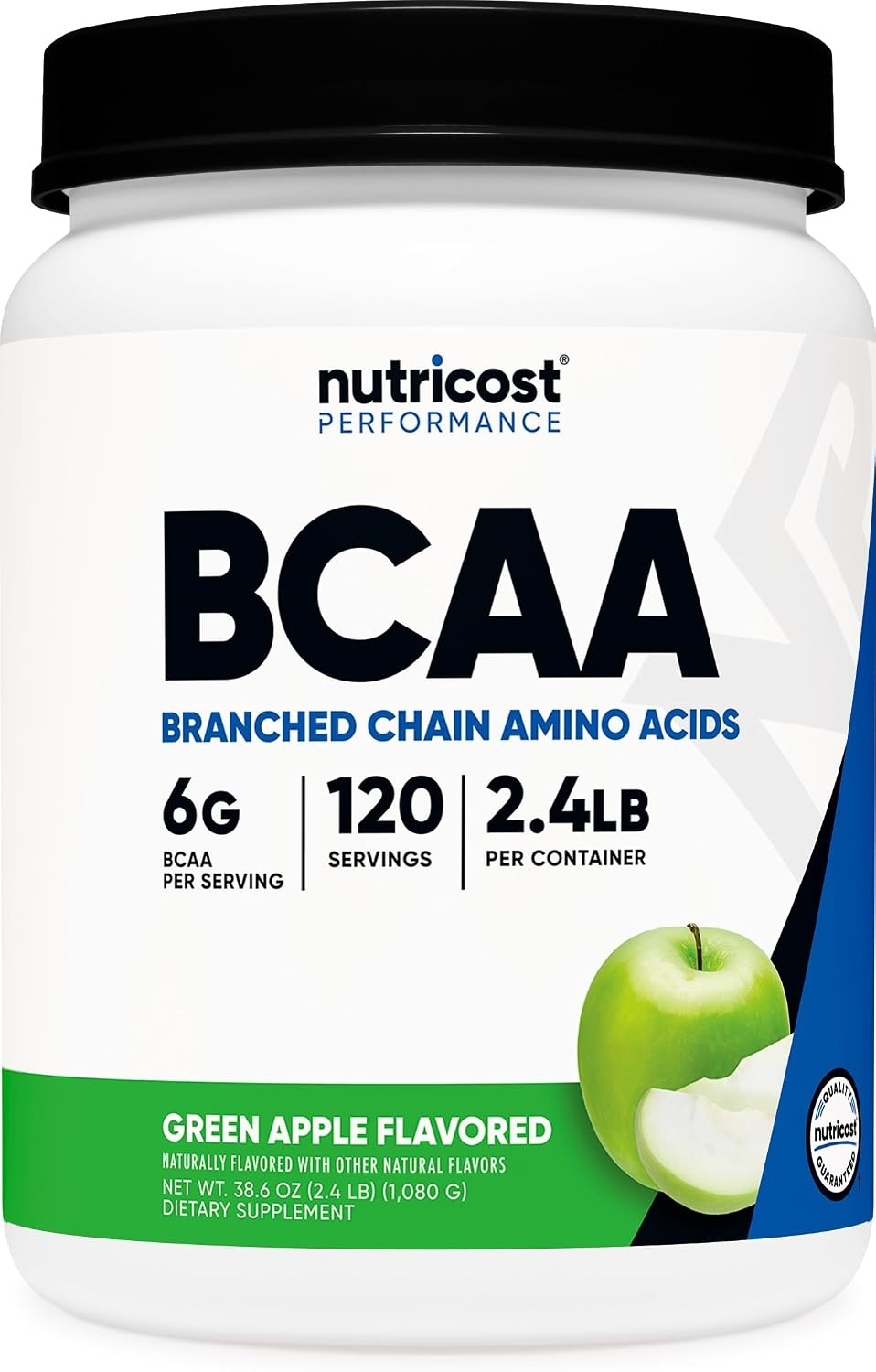 image:imageNutricost BCAA Powder Strawberry Kiwi 90 Servings Optimal 211 RatioGreen Apple