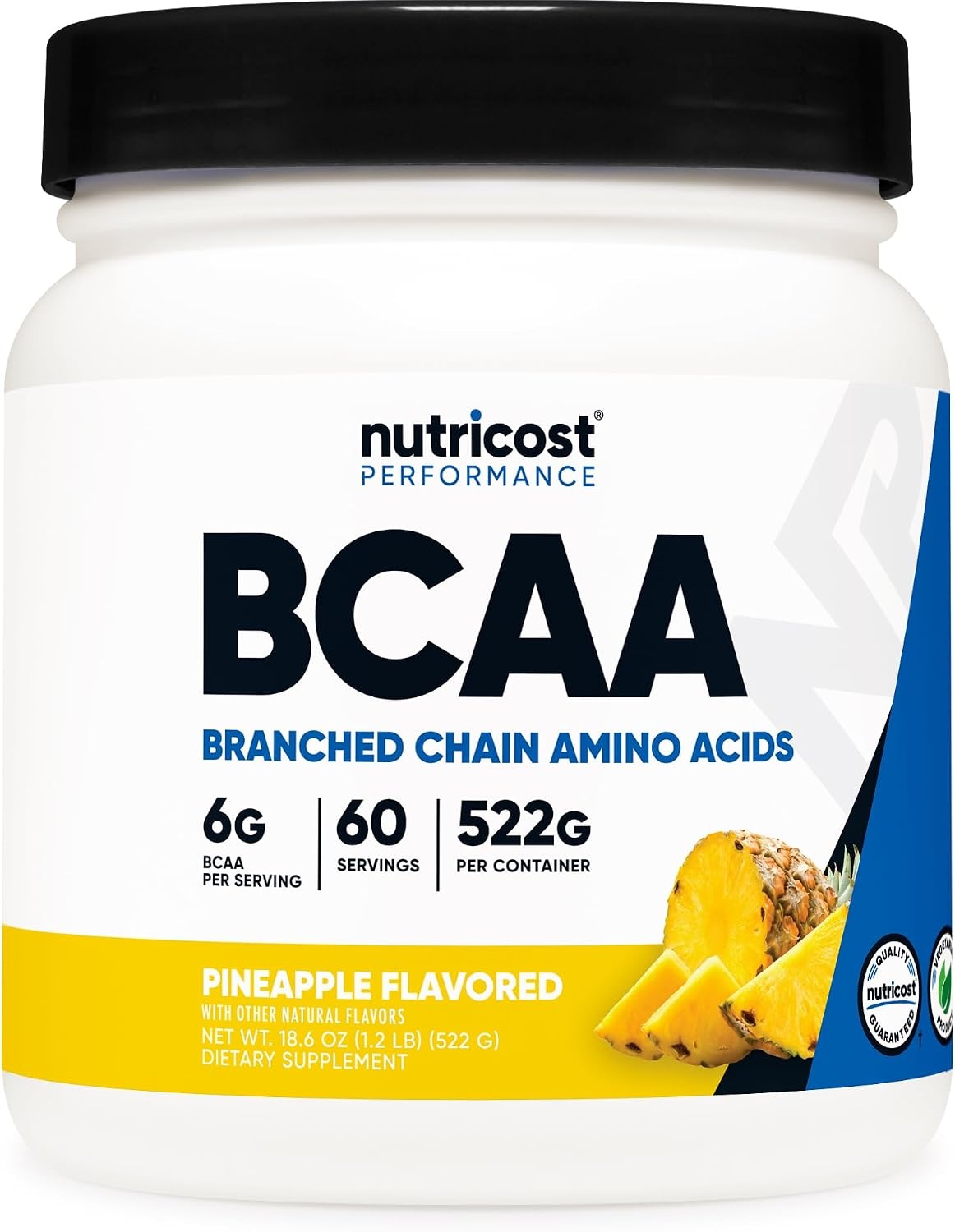 image:imageNutricost BCAA Powder Strawberry Kiwi 90 Servings Optimal 211 RatioPineapple