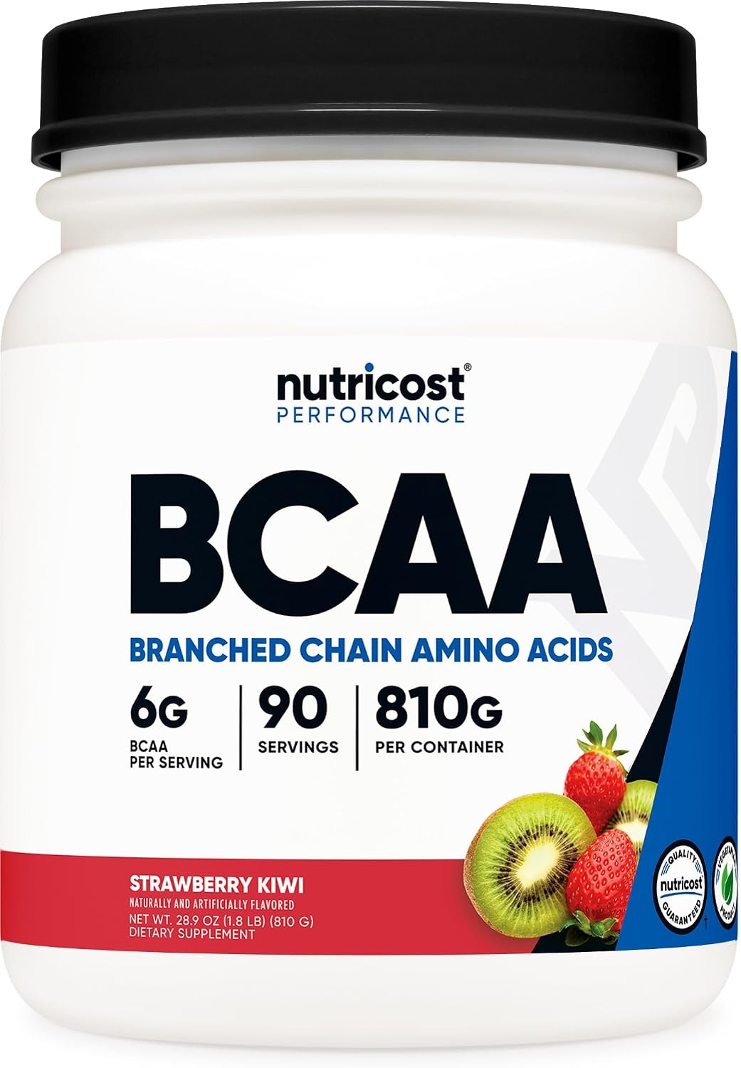 image:imageNutricost BCAA Powder Strawberry Kiwi 90 Servings Optimal 211 RatioStrawberry Kiwi