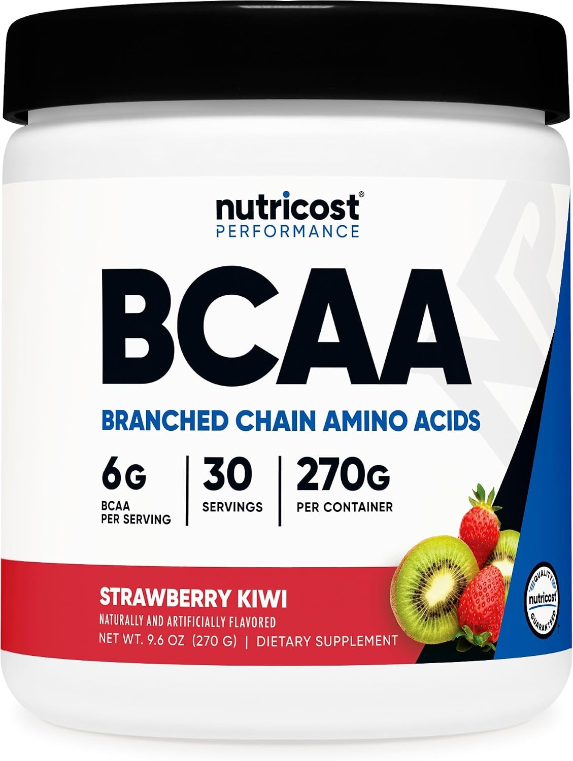 image:imageNutricost BCAA Powder Strawberry Kiwi 90 Servings Optimal 211 RatioStrawberry Kiwi
