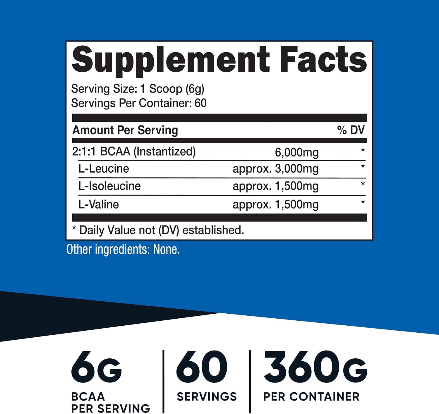 image:imageNutricost BCAA Powder Strawberry Kiwi 90 Servings Optimal 211 RatioUnflavored