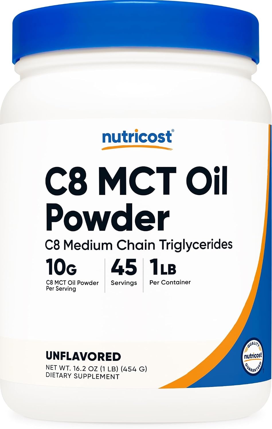 image:imageNutricost C8 MCT Oil Powder 2LBS 32oz 95 C8 MCT Oil PowderUnflavored