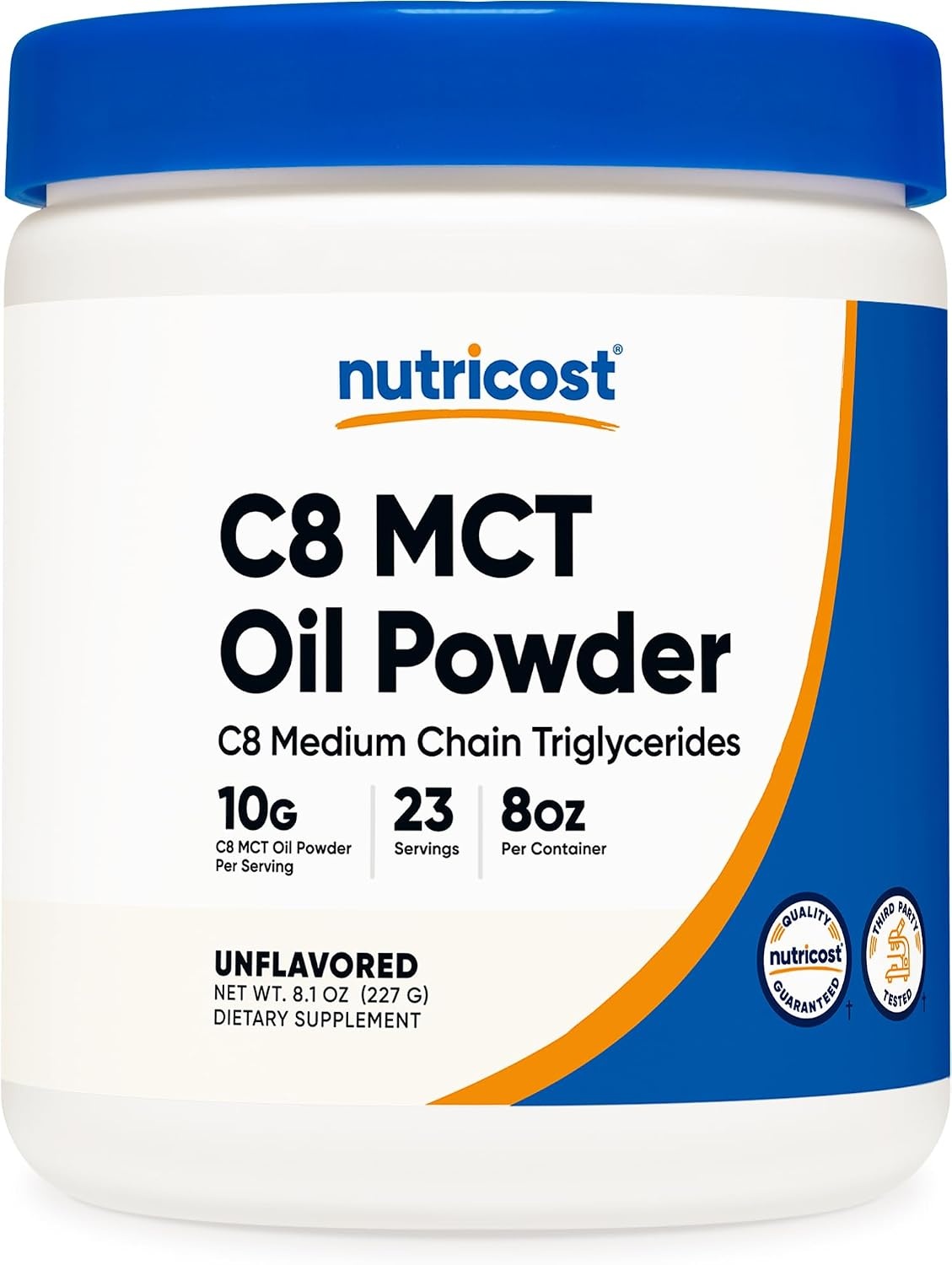 image:imageNutricost C8 MCT Oil Powder 2LBS 32oz 95 C8 MCT Oil PowderUnflavored
