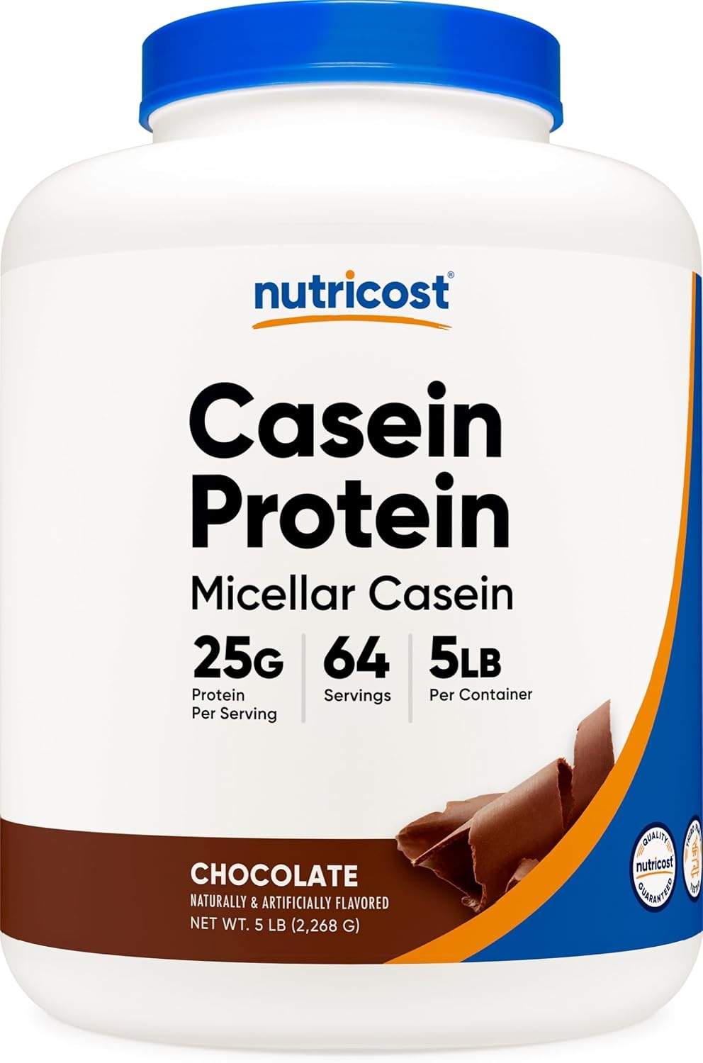 image:imageNutricost Casein Protein Powder 2lb UnflavoredChocolate