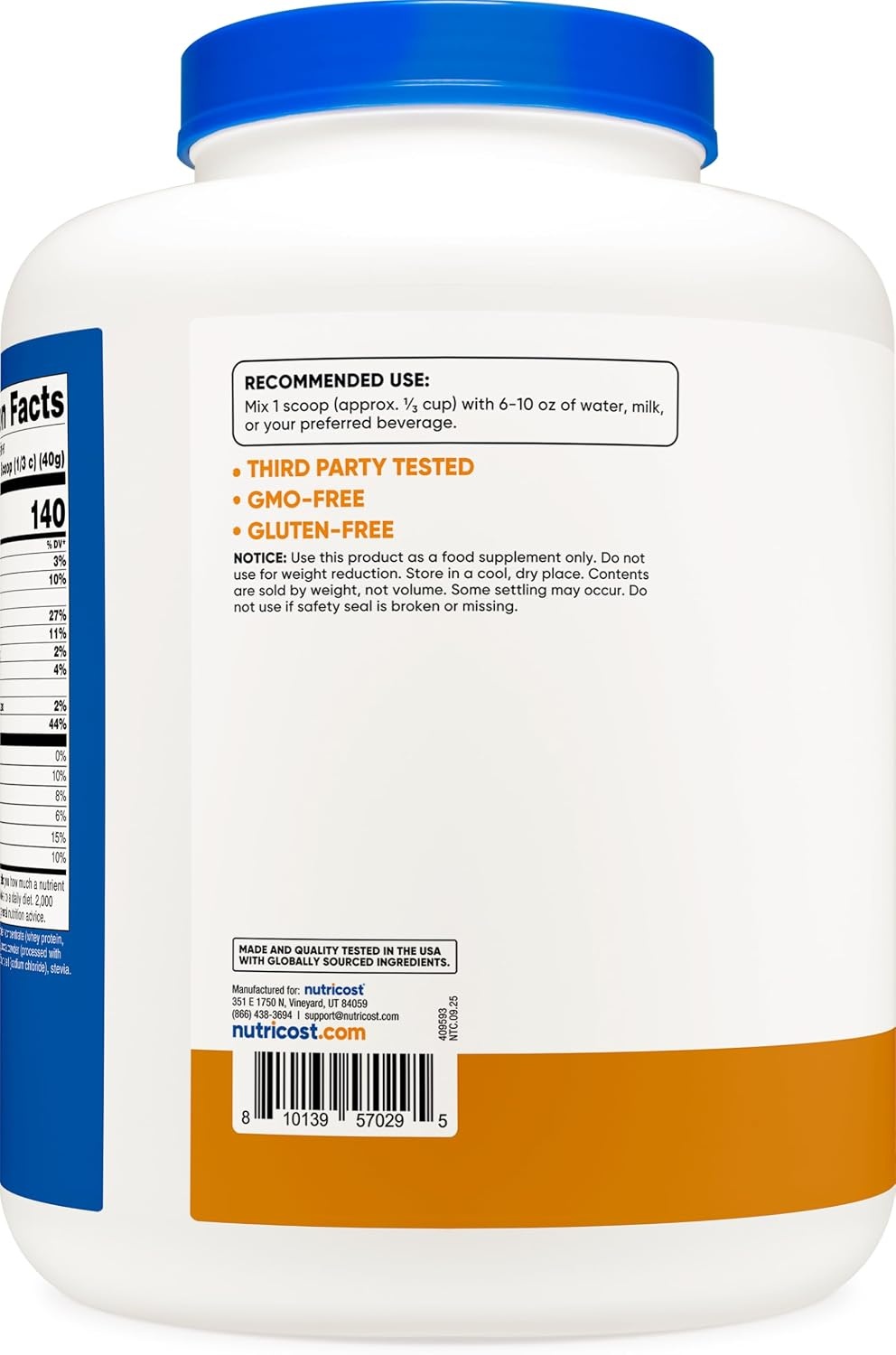 image:imageNutricost GrassFed Whey Protein Concentrate Powder Chocolate 5LBSChocolate Peanut Butter