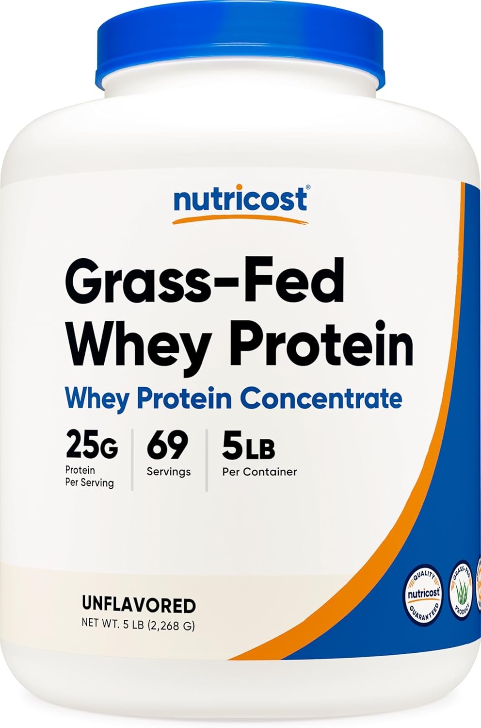 image:imageNutricost GrassFed Whey Protein Concentrate Powder Chocolate 5LBSUnflavored