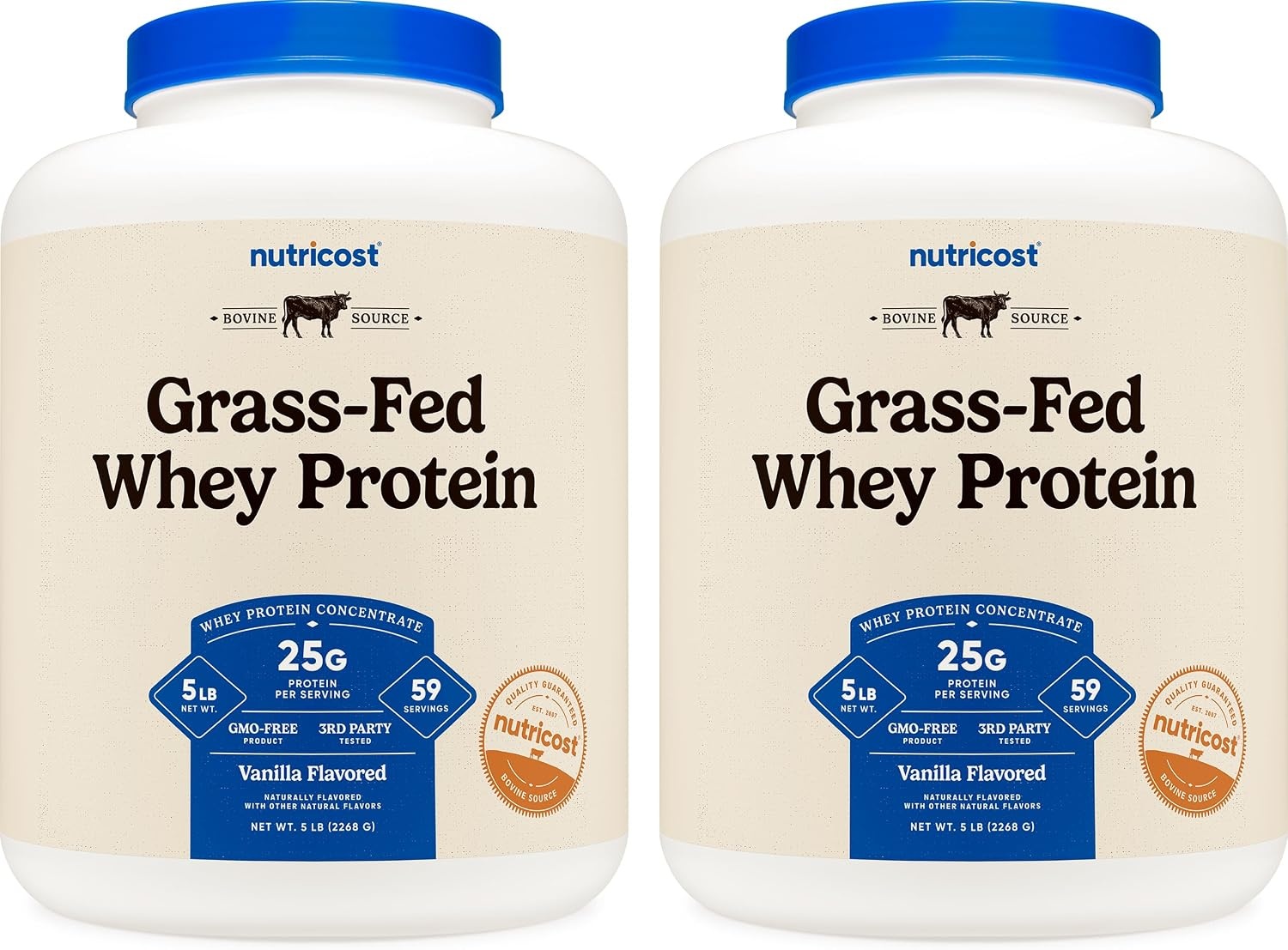 image:imageNutricost GrassFed Whey Protein Concentrate Powder Chocolate 5LBSVanilla