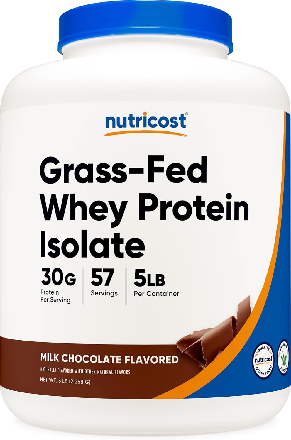 image:imageNutricost GrassFed Whey Protein Isolate Vanilla 5LBSChocolate