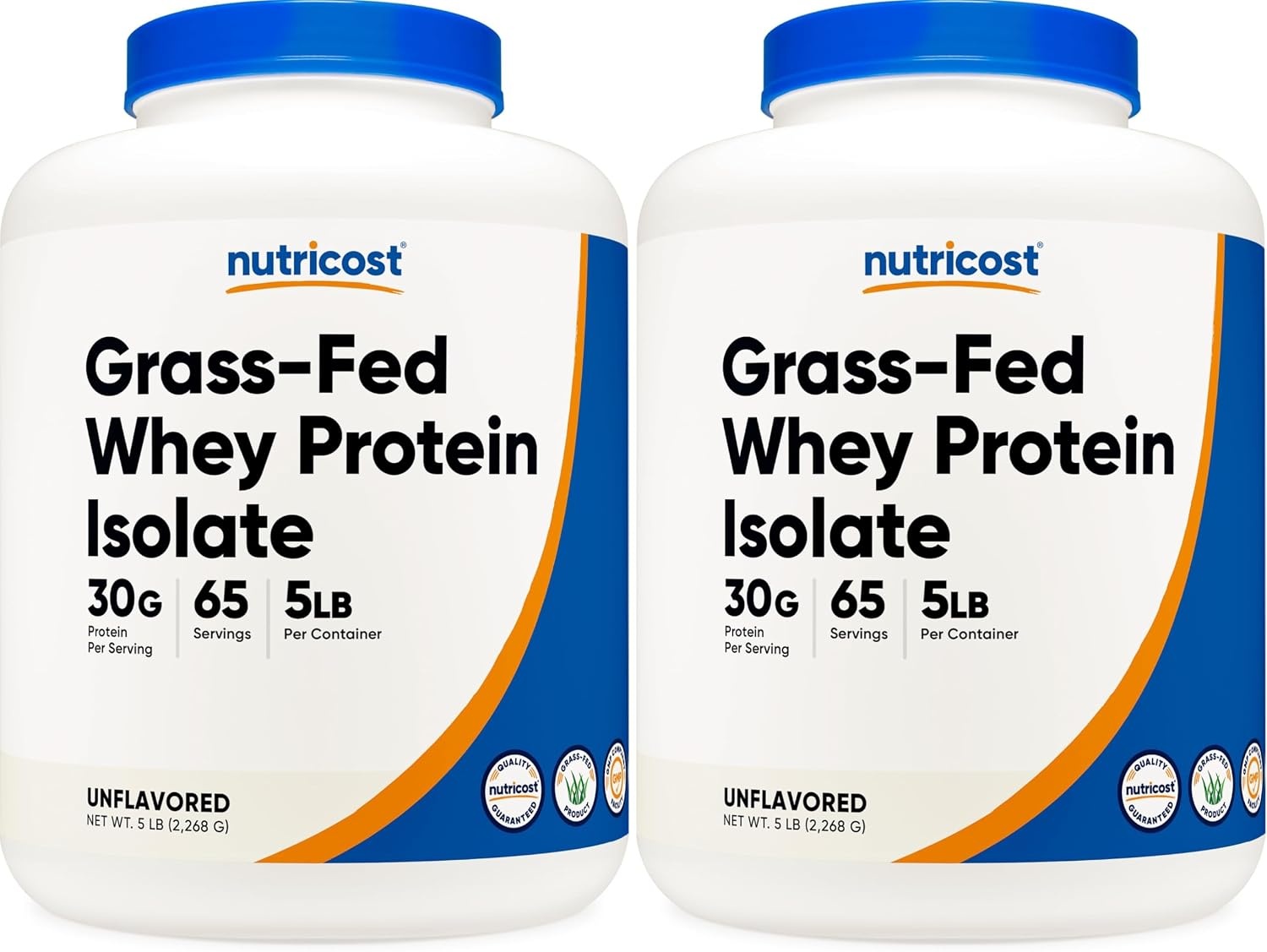 image:imageNutricost GrassFed Whey Protein Isolate Vanilla 5LBSUnflavored