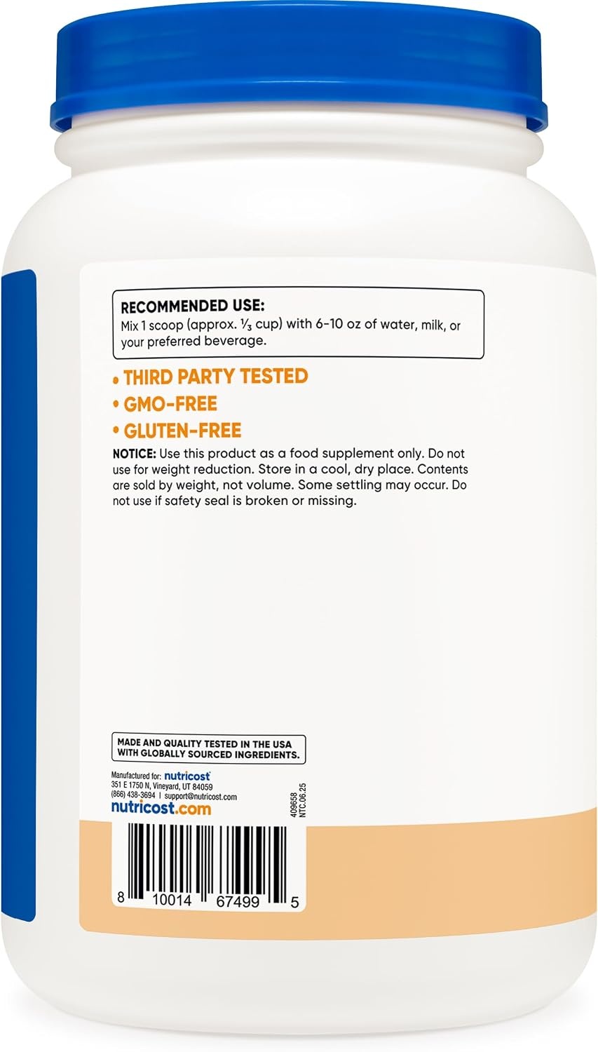 image:imageNutricost Isolate Whey Protein Powder Vanilla 5 poundsCake Batter