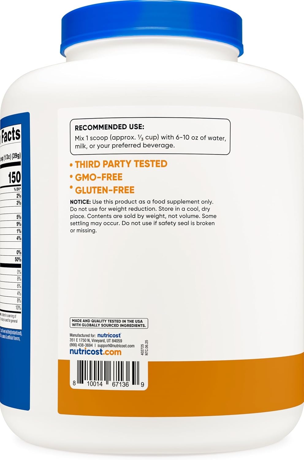 image:imageNutricost Isolate Whey Protein Powder Vanilla 5 poundsChocolate Peanut Butter