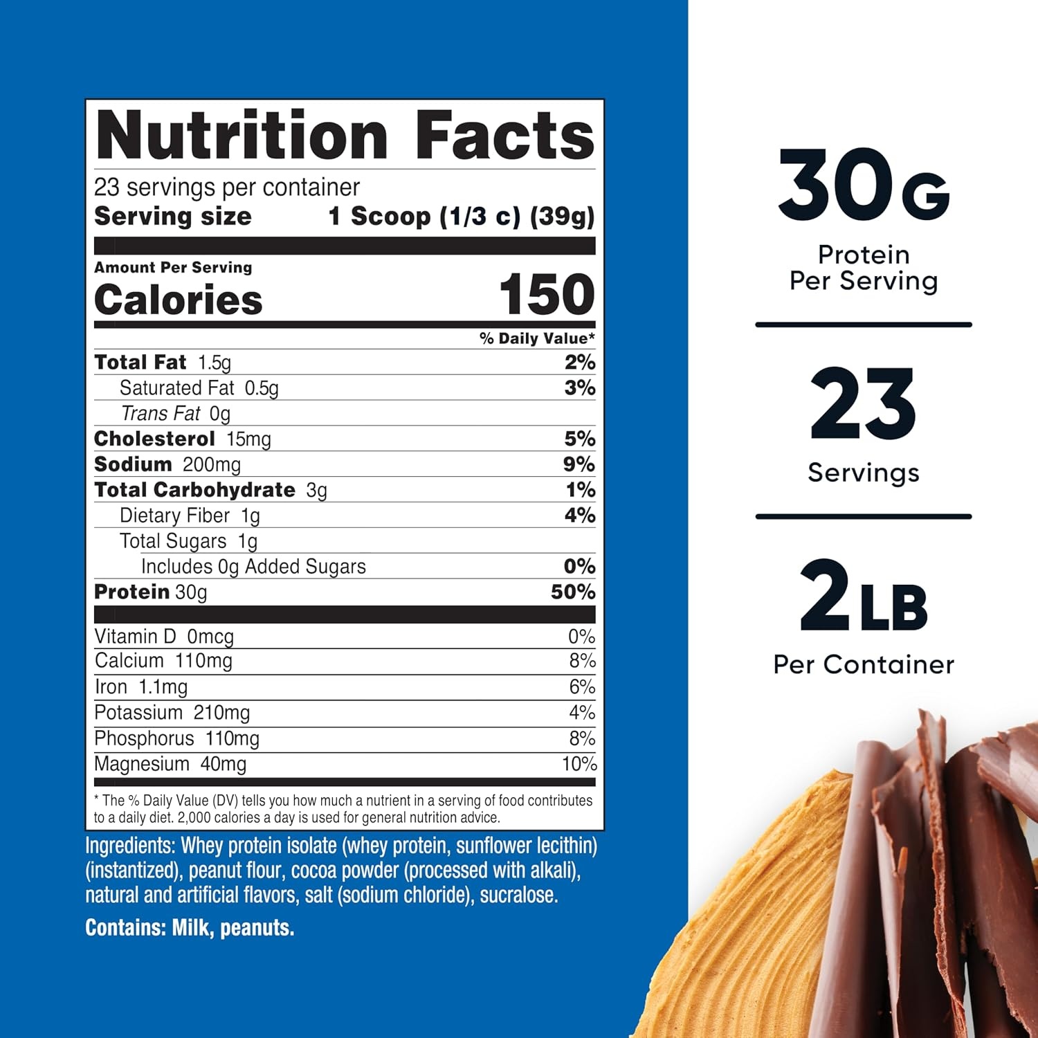 image:imageNutricost Isolate Whey Protein Powder Vanilla 5 poundsChocolate Peanut Butter