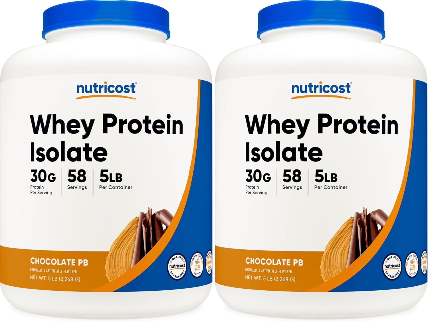 image:imageNutricost Isolate Whey Protein Powder Vanilla 5 poundsChocolate Peanut Butter