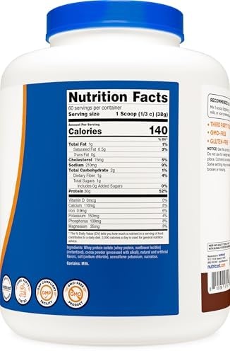 image:imageNutricost Isolate Whey Protein Powder Vanilla 5 poundsMilk Chocolate