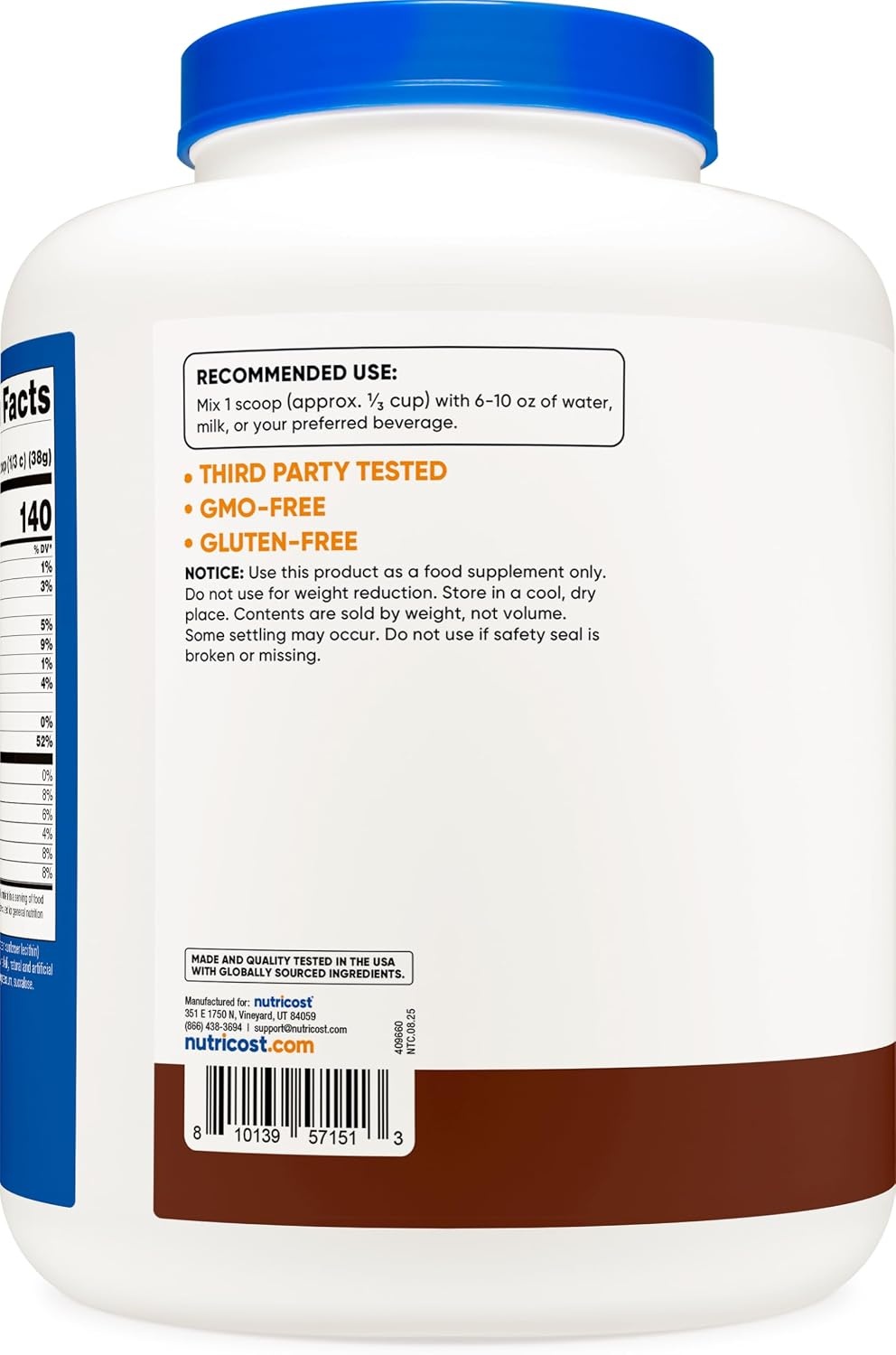 image:imageNutricost Isolate Whey Protein Powder Vanilla 5 poundsMilk Chocolate