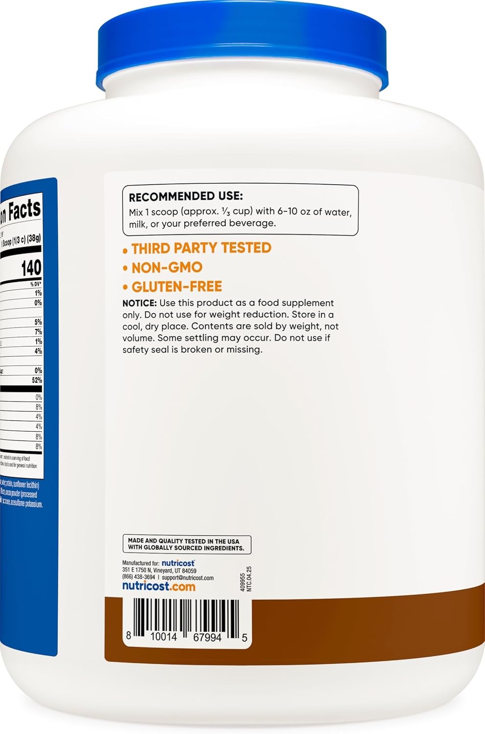 image:imageNutricost Isolate Whey Protein Powder Vanilla 5 poundsMocha