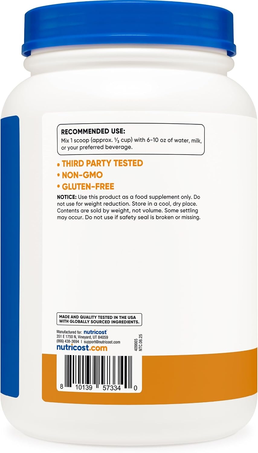 image:imageNutricost Isolate Whey Protein Powder Vanilla 5 poundsSalted Caramel