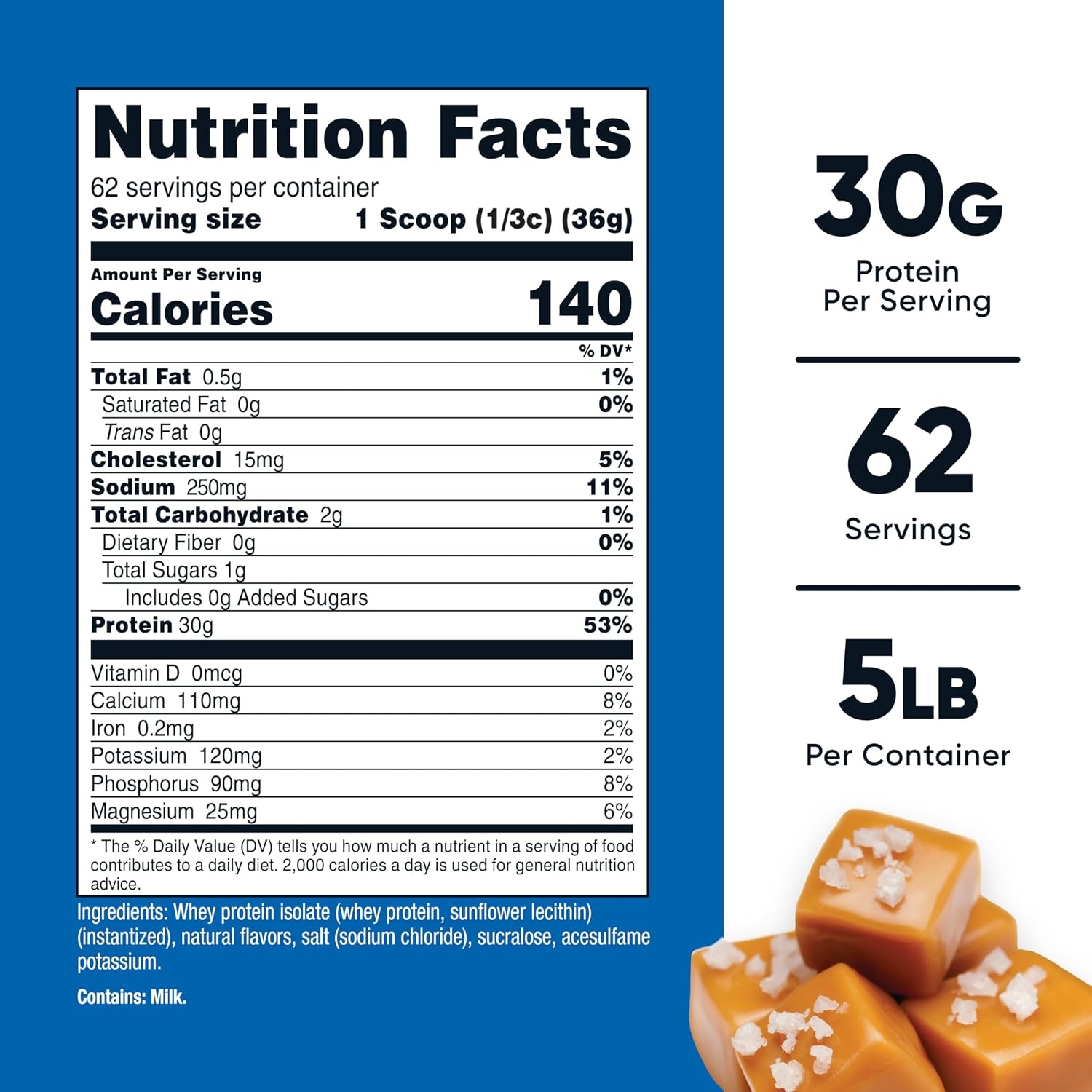 image:imageNutricost Isolate Whey Protein Powder Vanilla 5 poundsSalted Caramel