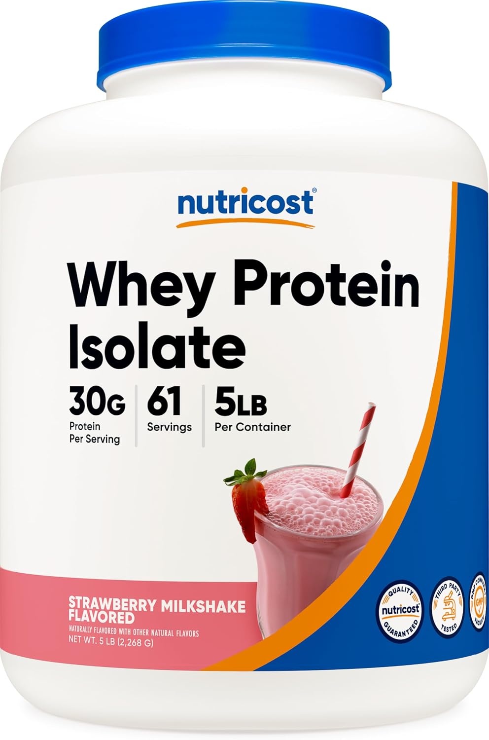 image:imageNutricost Isolate Whey Protein Powder Vanilla 5 poundsStrawberry