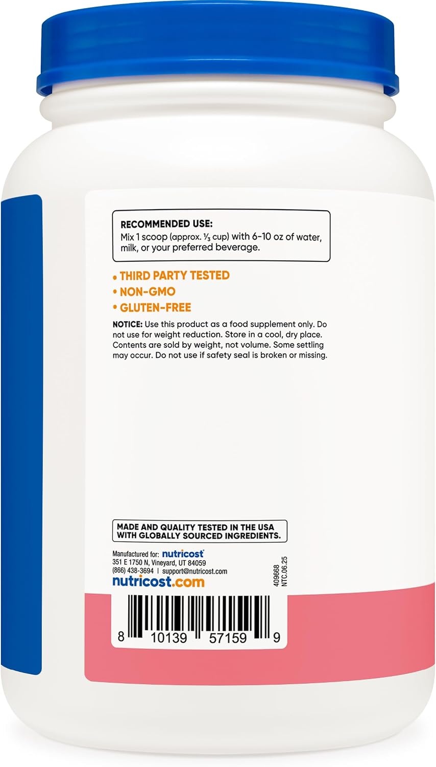 image:imageNutricost Isolate Whey Protein Powder Vanilla 5 poundsStrawberry