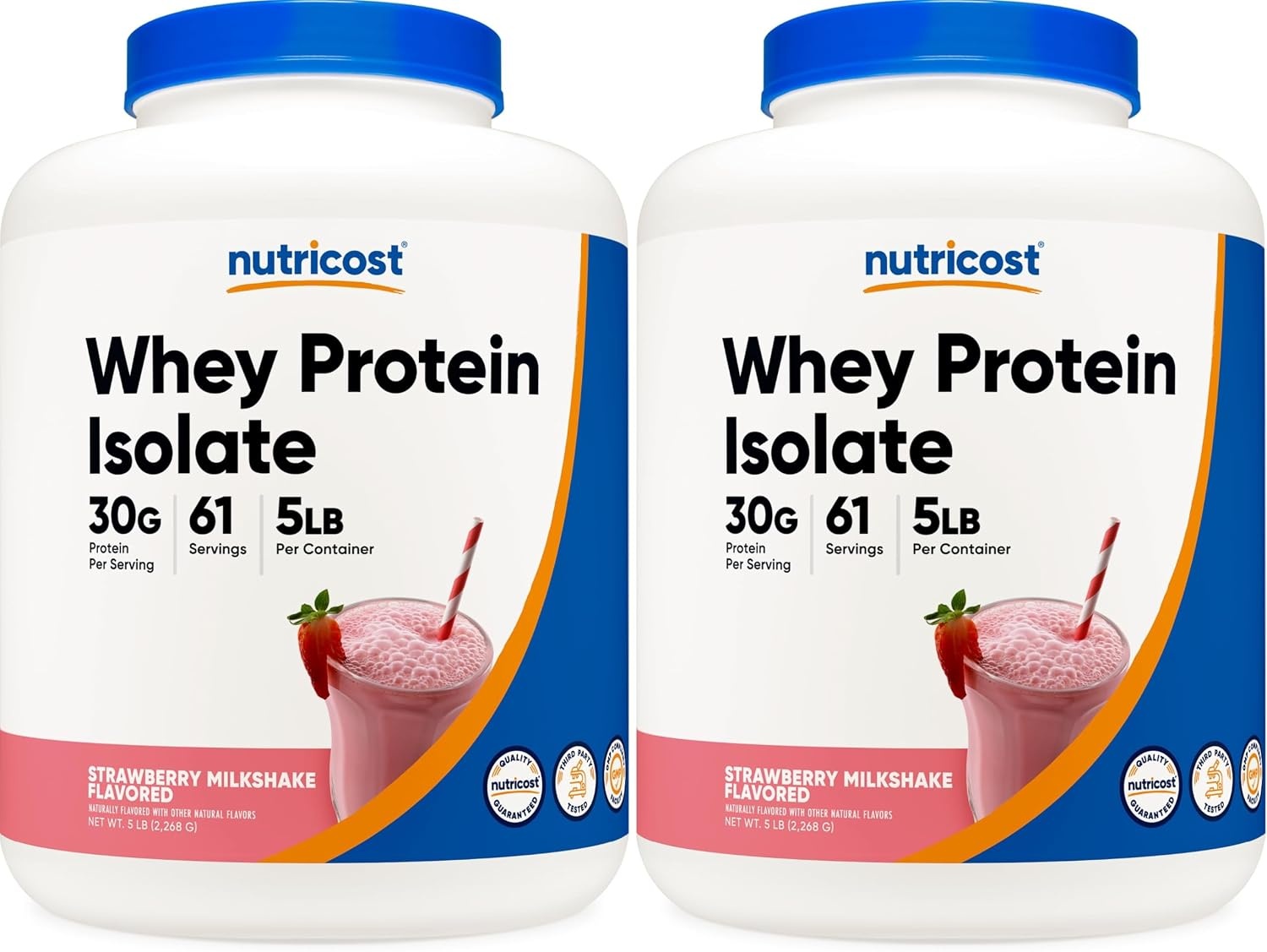 image:imageNutricost Isolate Whey Protein Powder Vanilla 5 poundsStrawberry