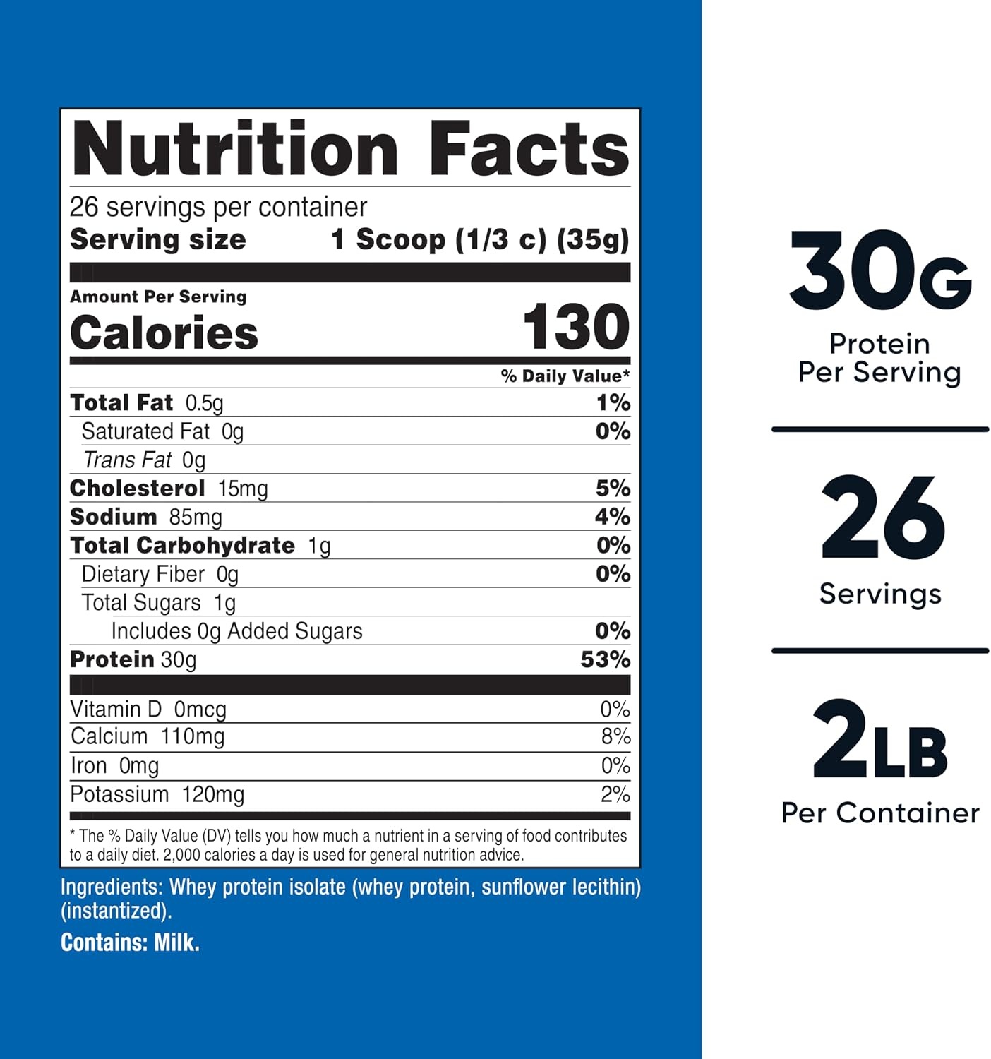 image:imageNutricost Isolate Whey Protein Powder Vanilla 5 poundsUnflavored