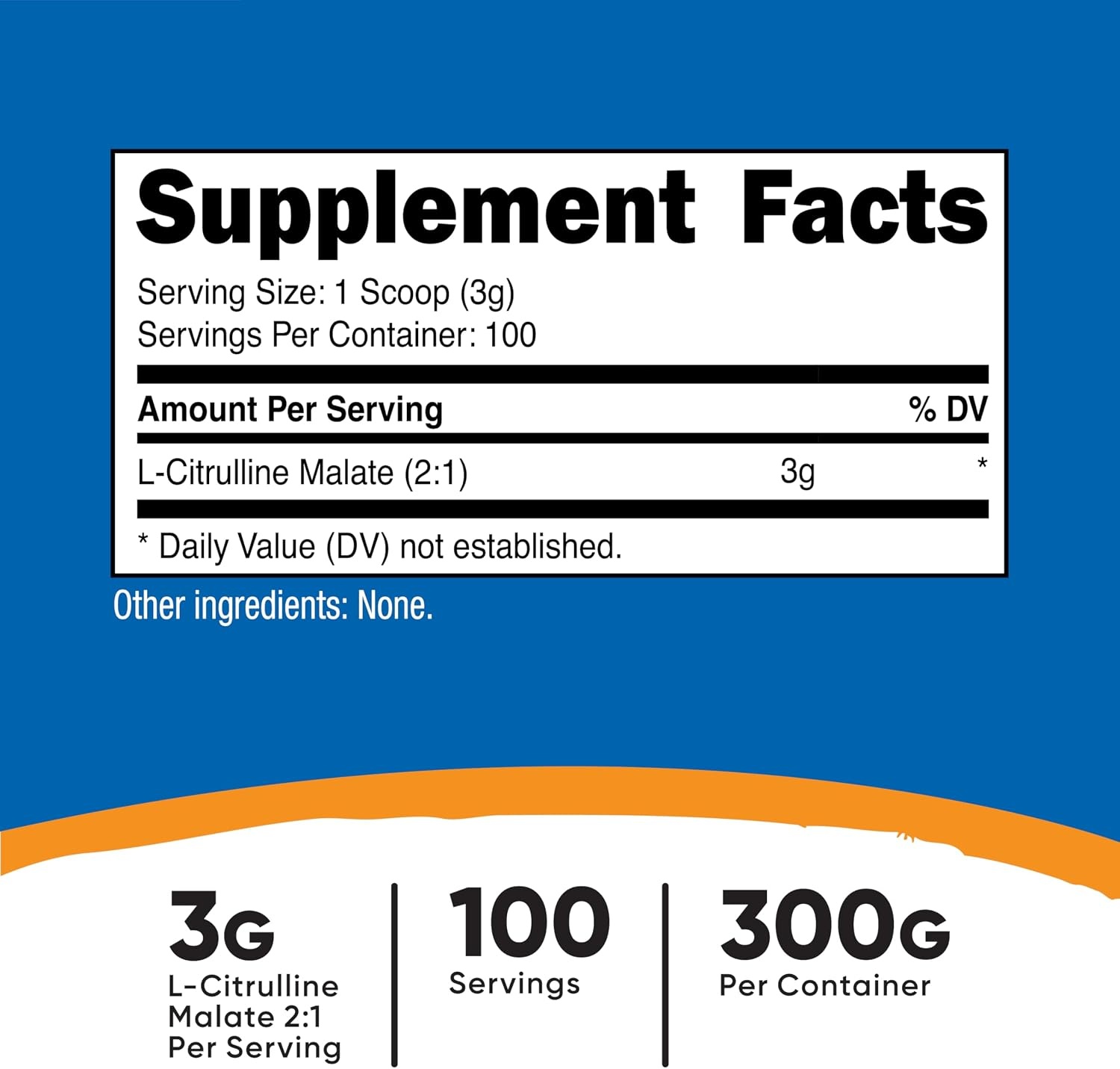 image:imageNutricost LCitrulline Malate Powder 21 12KGUnflavored