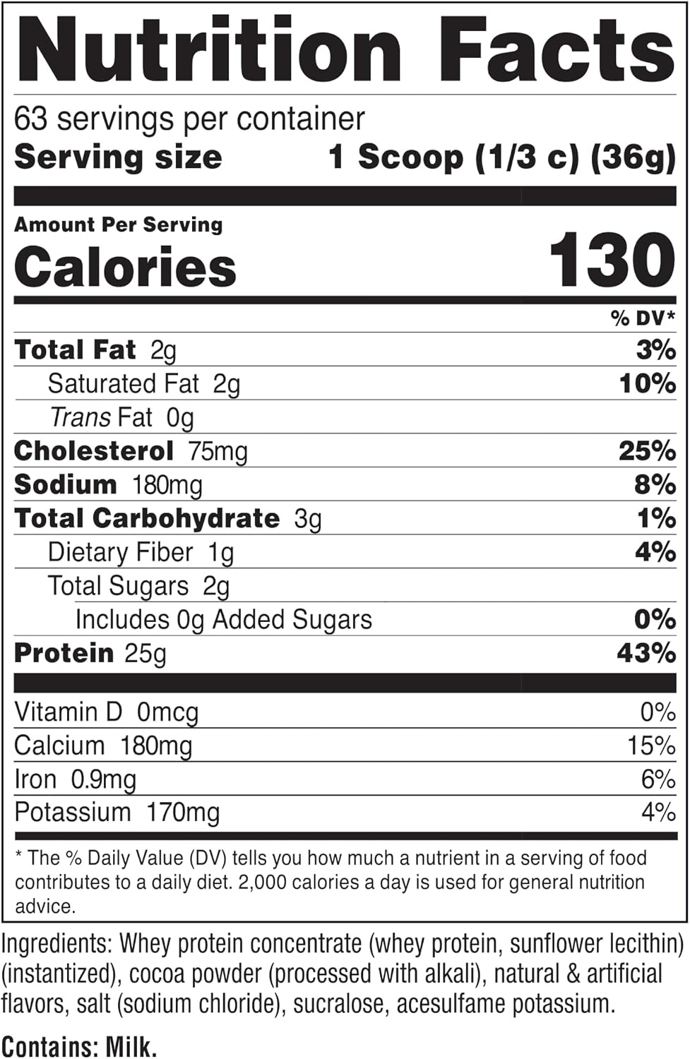 image:imageNutricost Whey Protein Concentrate Powder Unflavored 5 LBChocolate