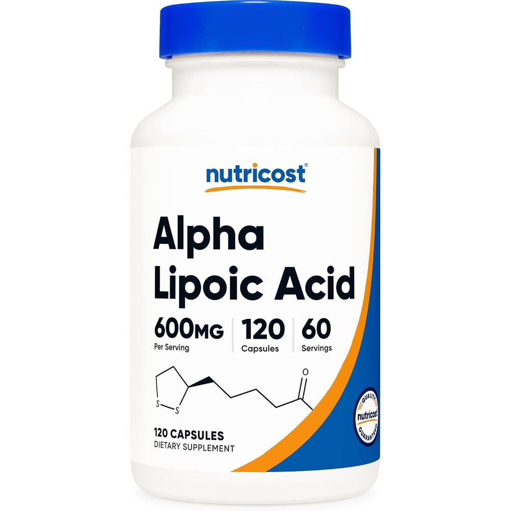image:imageNutricost Alpha Lipoic Acid 600mg 120 Capsules 60 ServingsUnflavored