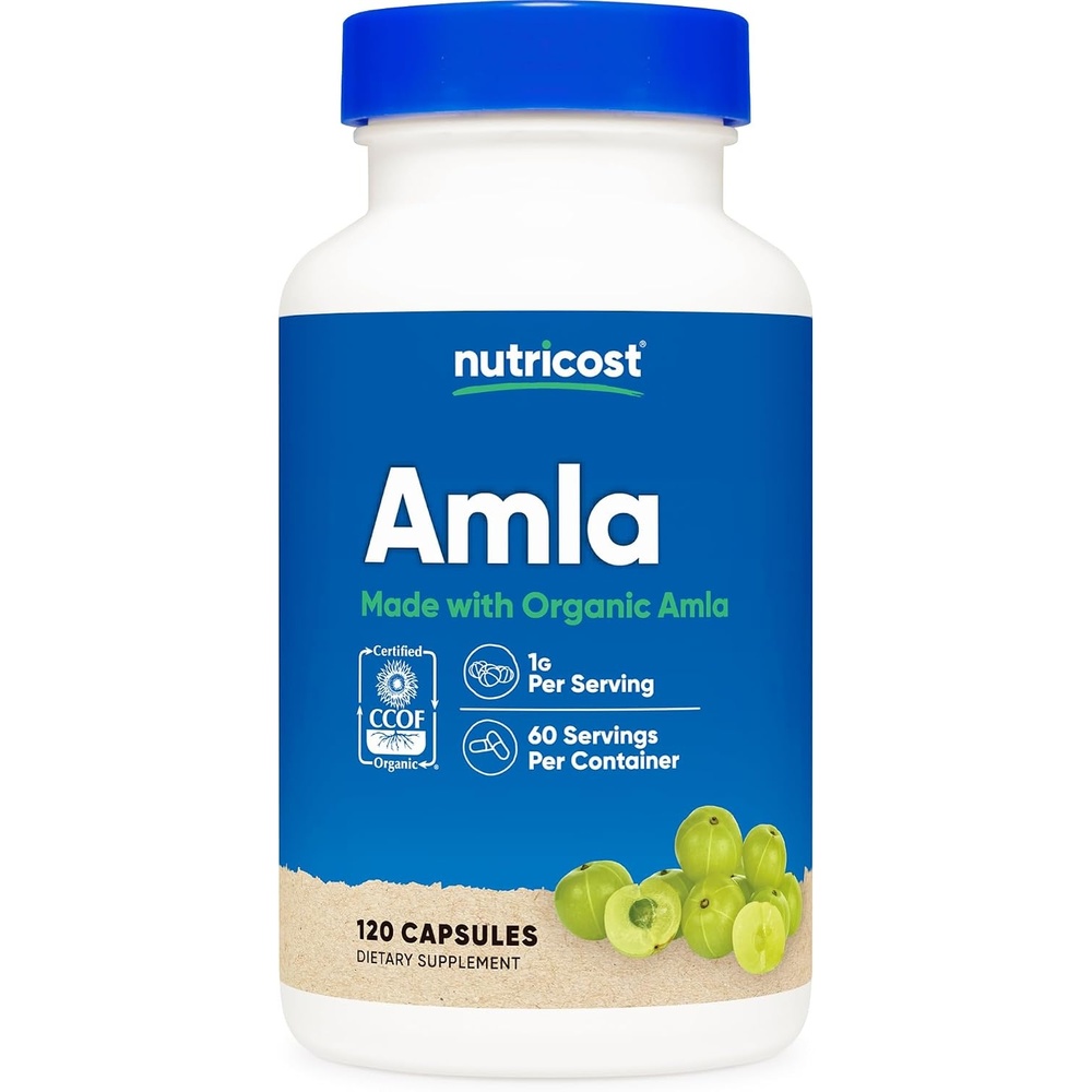 image:imageNutricost Amla 1000mg 120 Vegetarian Capsules Gluten Free120 Count Pack of 1
