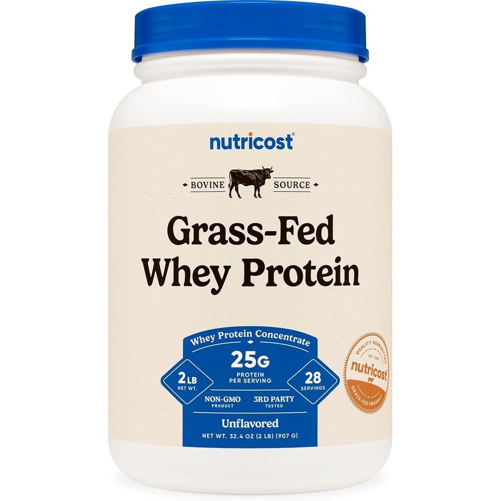 image:imageNutricost GrassFed Whey Protein Concentrate Powder Chocolate 5LBSUnflavored
