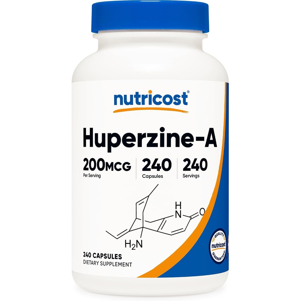 image:imageNutricost Huperzine A Capsules 200mcg 240 Capsules240 Count Pack of 1