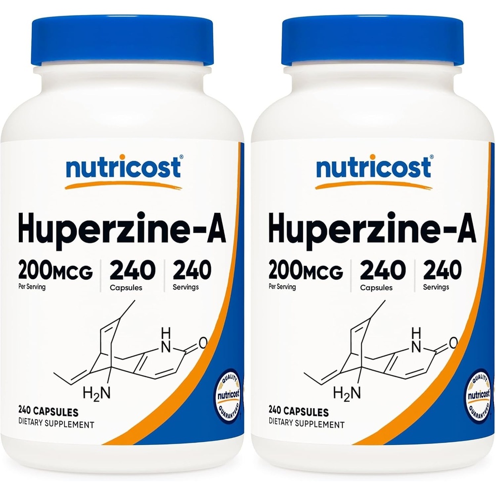 image:imageNutricost Huperzine A Capsules 200mcg 240 Capsules240 Count Pack of 2