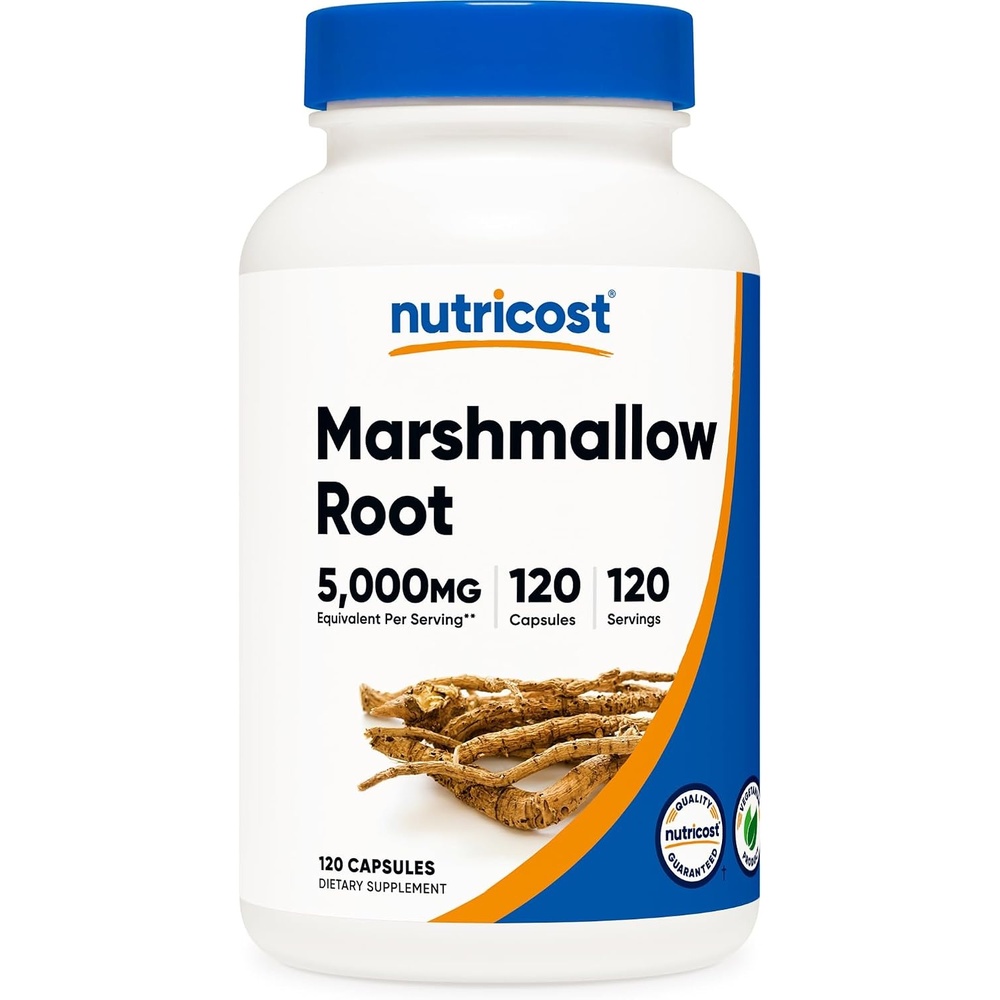 image:imageNutricost Marshmallow Root 120 Capsules for 120 Servings Per Bottle