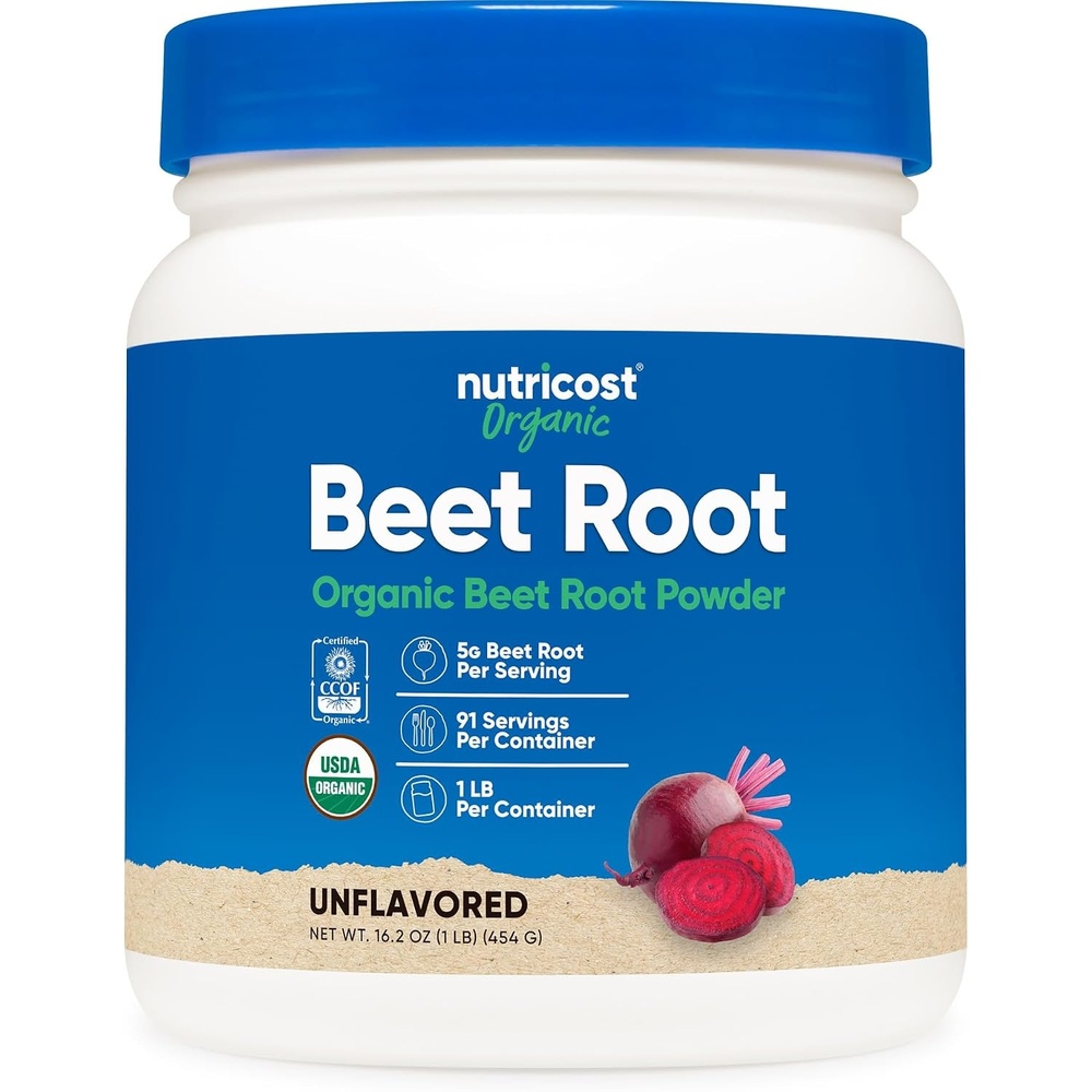 image:imageNutricost Organic Beet Root Powder 1 LB Certified USDA Organic1 Pound Pack of 1