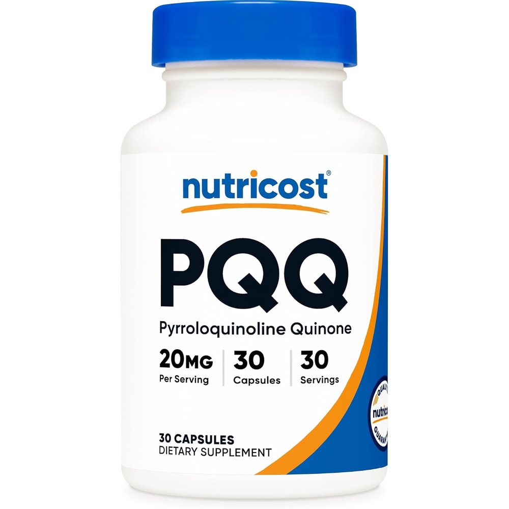image:imageNutricost PQQ Pyrroloquinoline Quinone 20mg 30 Capsules Vegetarian Capsules NonGMO Gluten Free30 Count Pack of 1